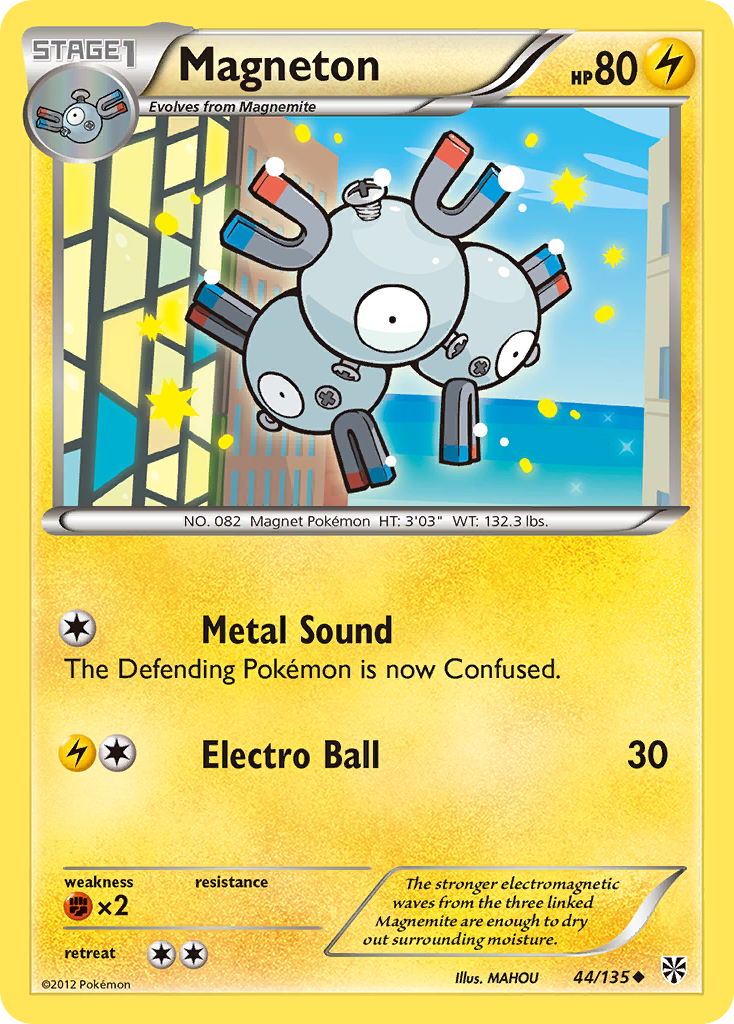Magneton (44/135) [Black & White: Plasma Storm] | Odin's Place