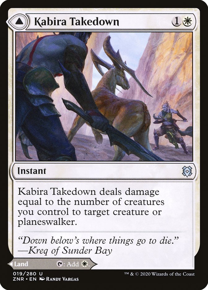 Kabira Takedown // Kabira Plateau [Zendikar Rising] | Odin's Place