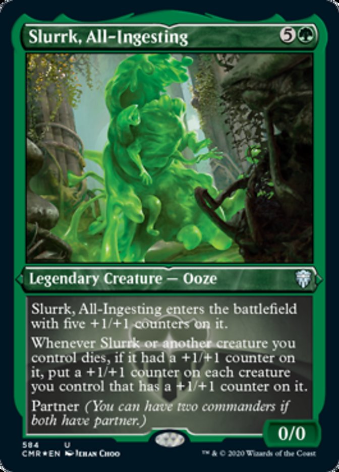 Slurrk, All-Ingesting (Etched) [Commander Legends] | Odin's Place