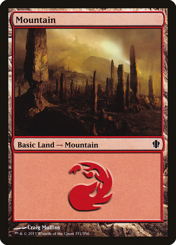 Mountain (351) [Commander 2013] | Odin's Place