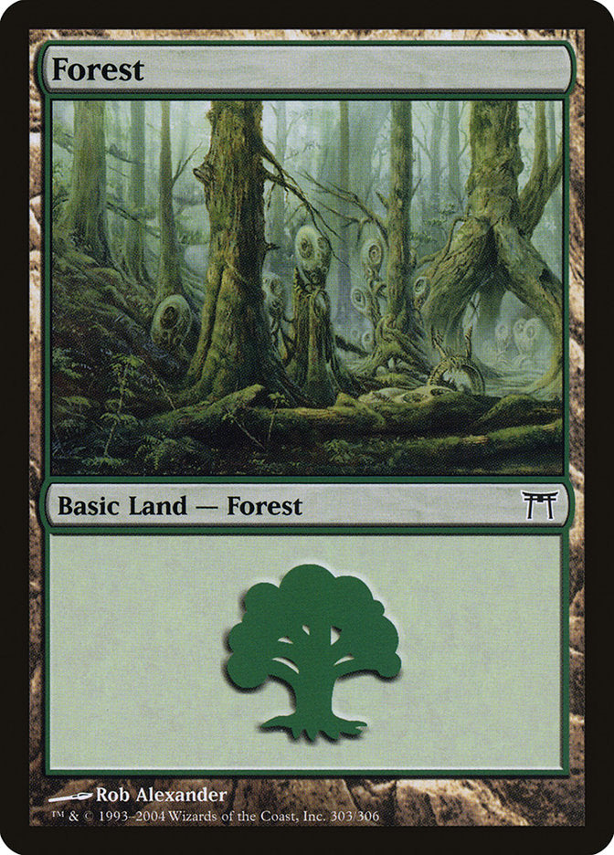 Forest (303) [Champions of Kamigawa] | Odin's Place