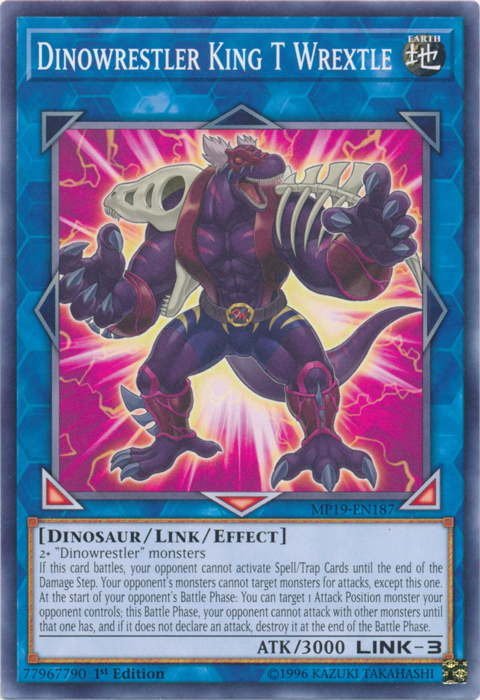 Dinowrestler King T Wrextle [MP19-EN187] Common | Odin's Place