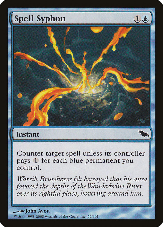 Spell Syphon (52) [Shadowmoor] | Odin's Place