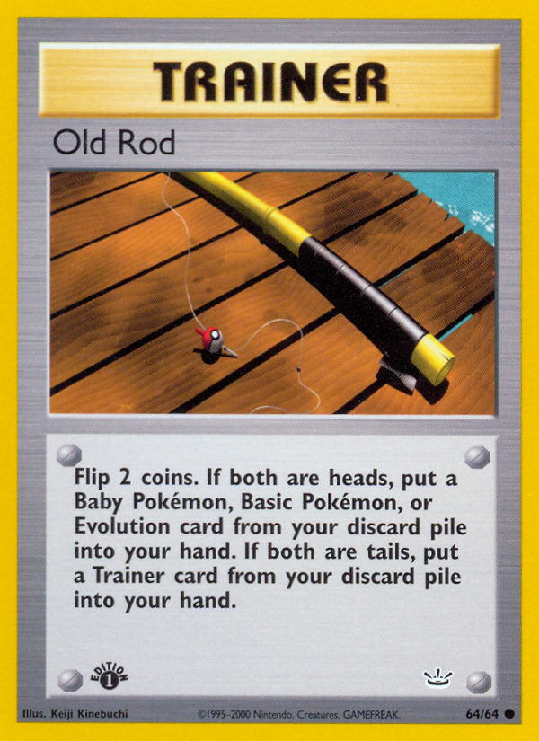 Old Rod (64/64) [Neo Revelation 1st Edition] | Odin's Place