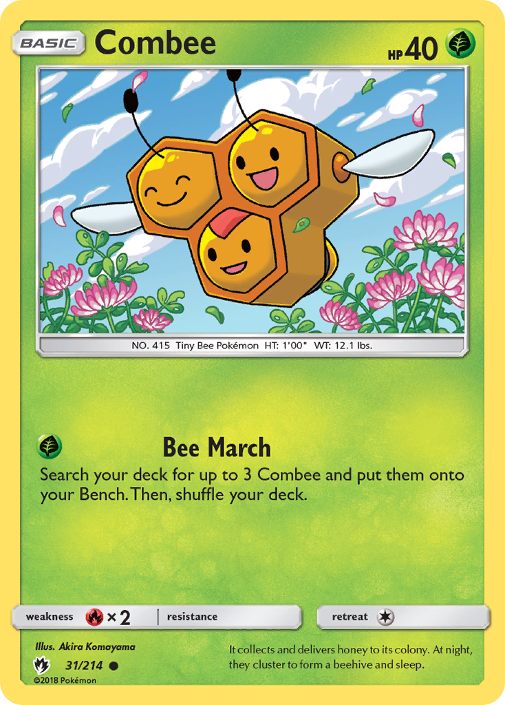 Combee (31/214) [Sun & Moon: Lost Thunder] | Odin's Place