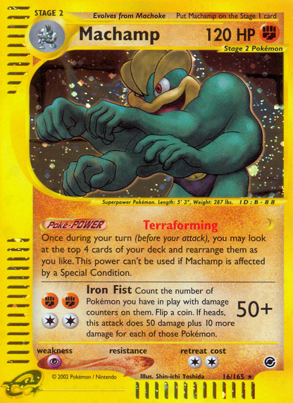 Machamp (16/165) [Expedition: Base Set] | Odin's Place