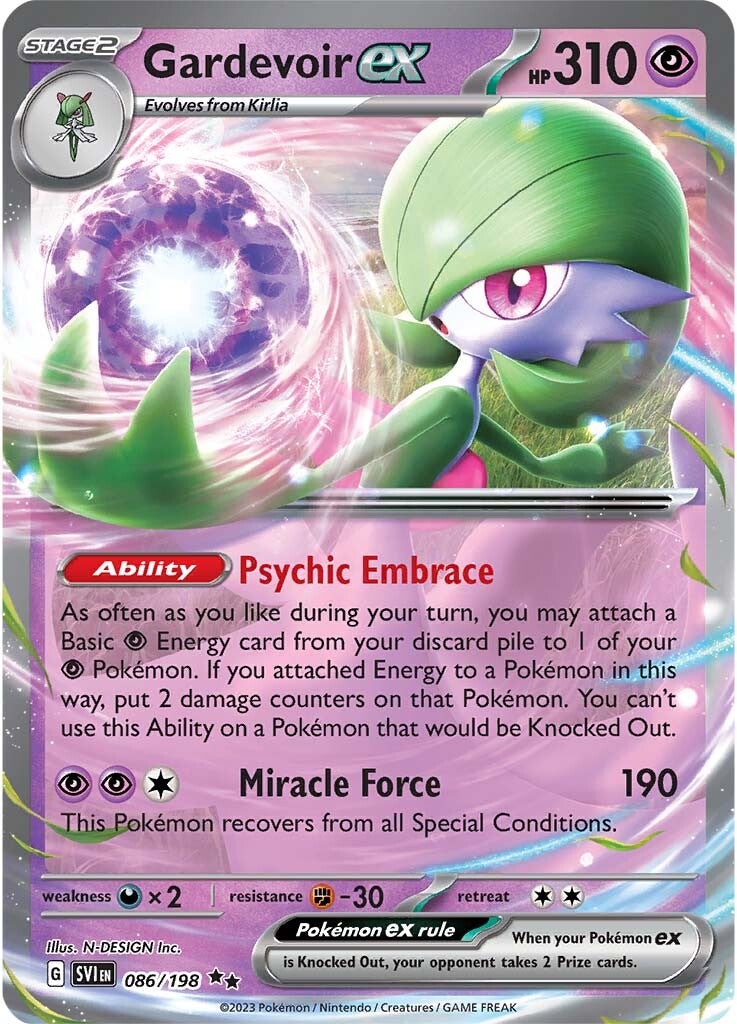 Gardevoir ex (086/198) [Scarlet & Violet: Base Set] | Odin's Place