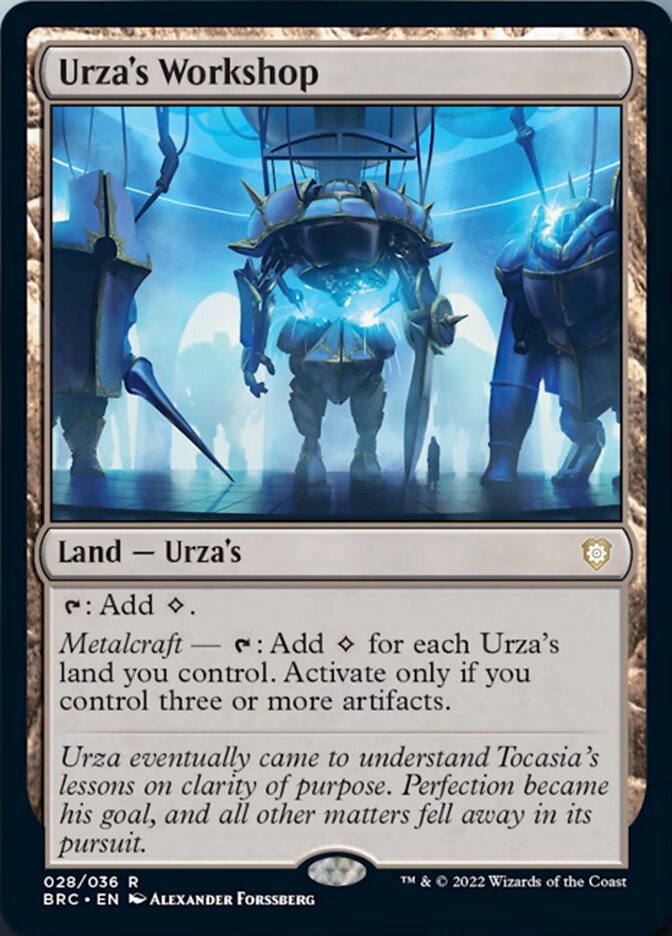 Urza's Workshop [The Brothers' War Commander] | Odin's Place