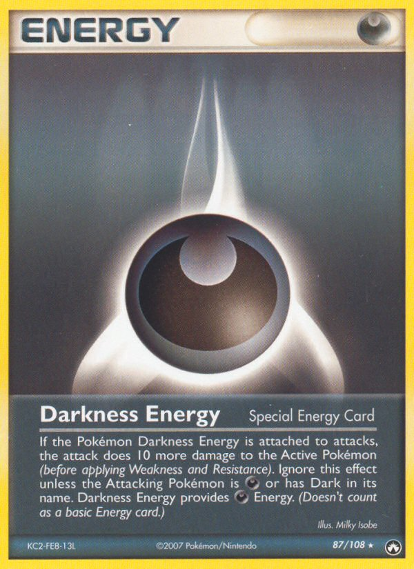 Darkness Energy (87/108) [EX: Power Keepers] | Odin's Place
