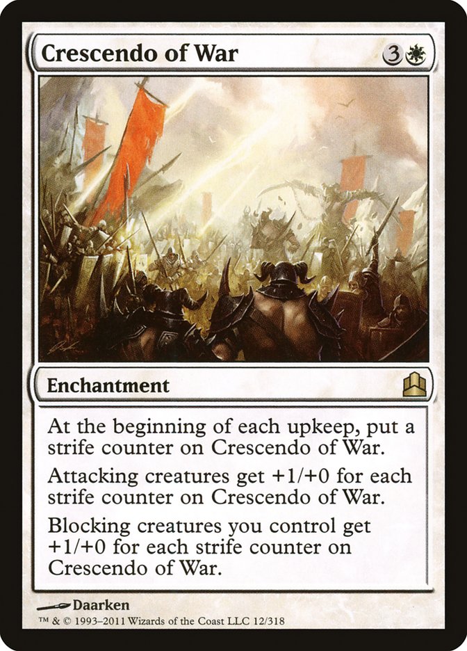 Crescendo of War (12) [Commander 2011] | Odin's Place