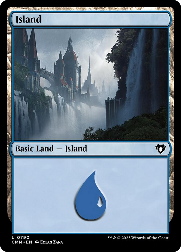 Island (790) [Commander Masters] | Odin's Place