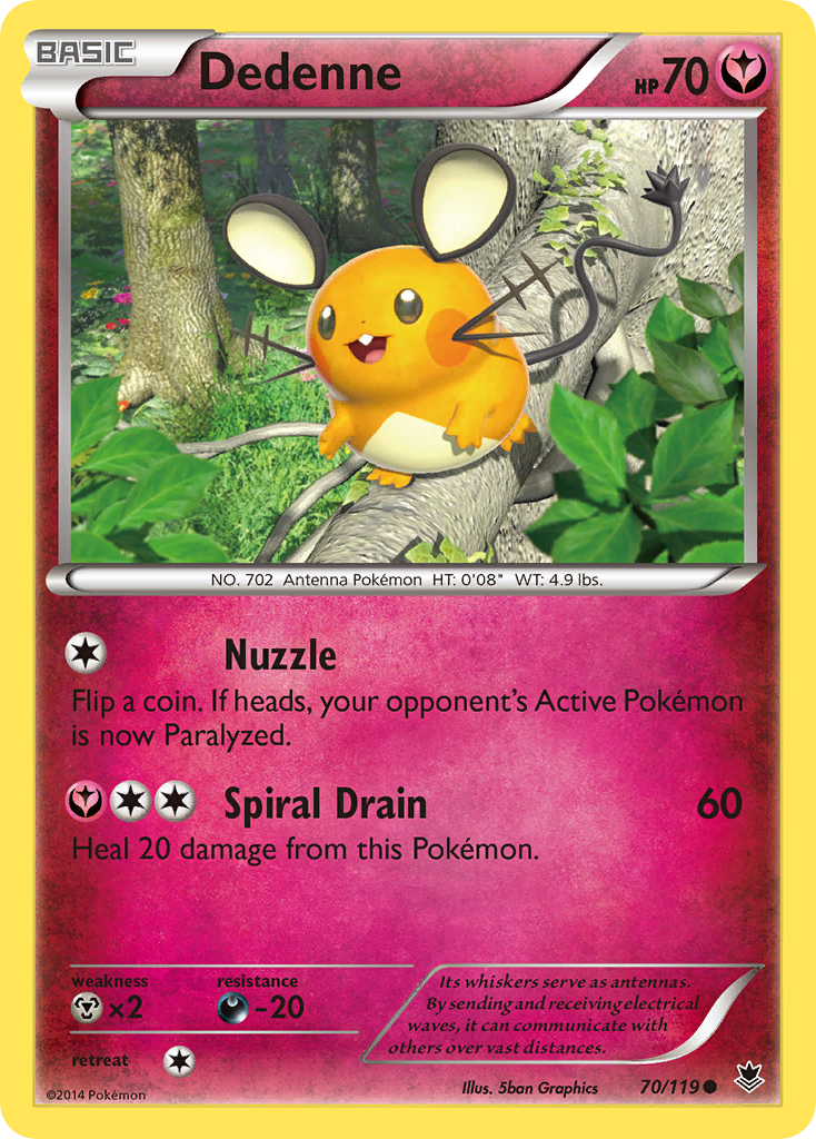 Dedenne (70/119) [XY: Phantom Forces] | Odin's Place