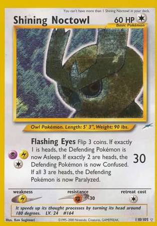 Shining Noctowl (110/105) [Neo Destiny Unlimited] | Odin's Place