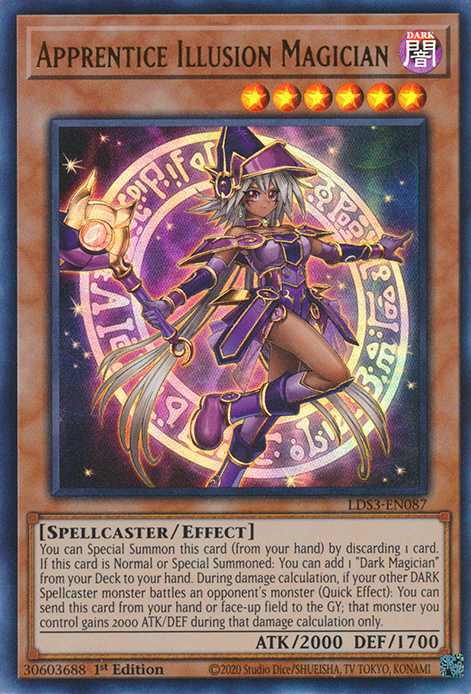 Apprentice Illusion Magician [LDS3-EN087] Ultra Rare | Odin's Place