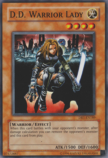 D.D. Warrior Lady [DR1-EN189] Super Rare | Odin's Place