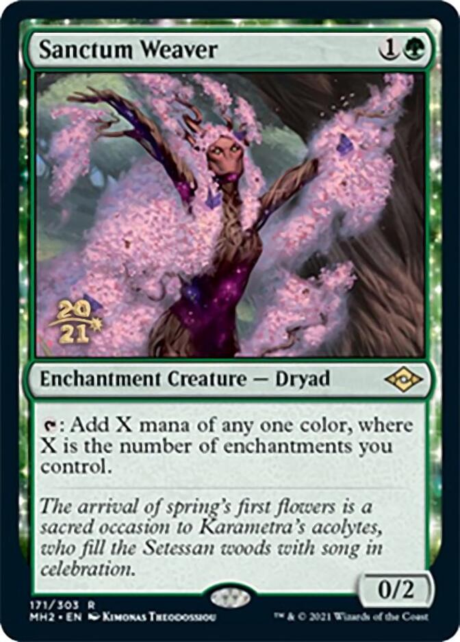 Sanctum Weaver [Modern Horizons 2 Prerelease Promos] | Odin's Place