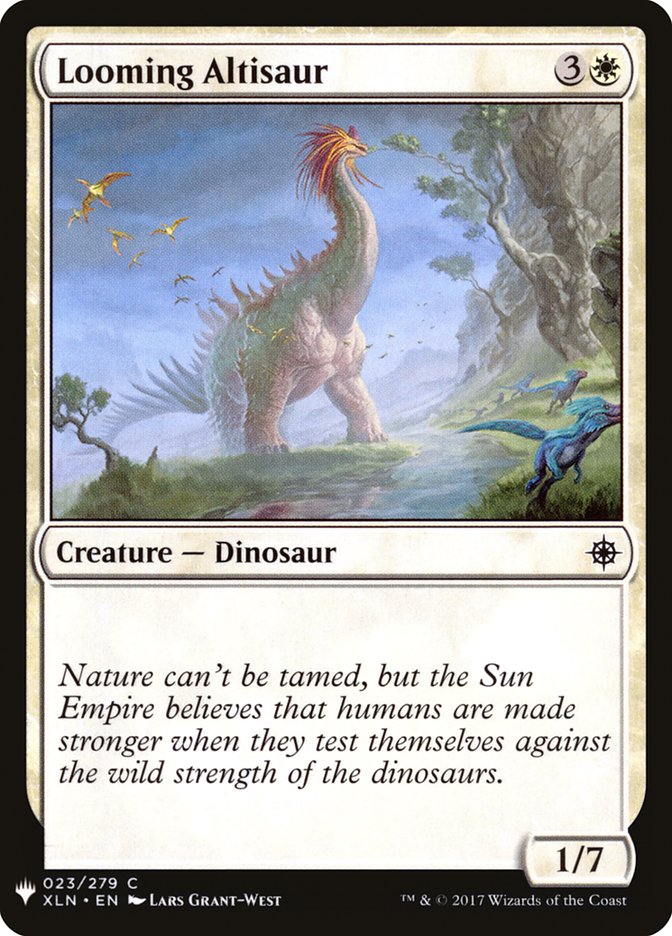 Looming Altisaur [Mystery Booster] | Odin's Place