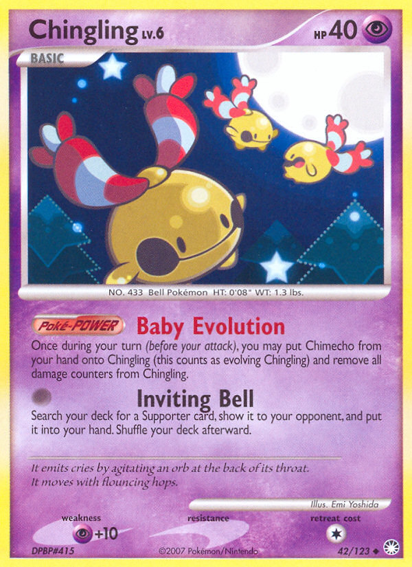 Chingling (42/123) [Diamond & Pearl: Mysterious Treasures] | Odin's Place