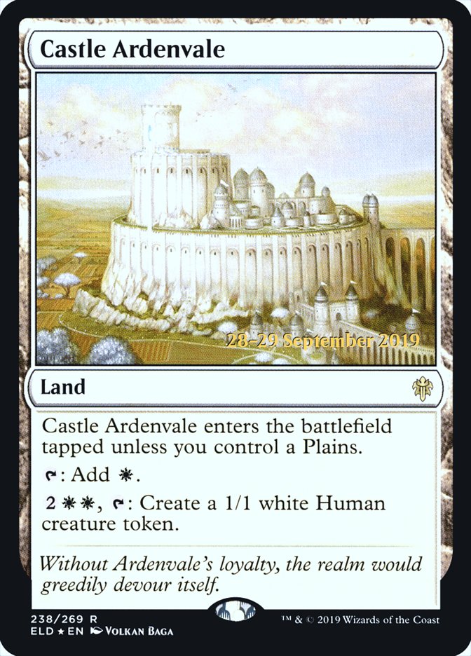 Castle Ardenvale [Throne of Eldraine Prerelease Promos] | Odin's Place
