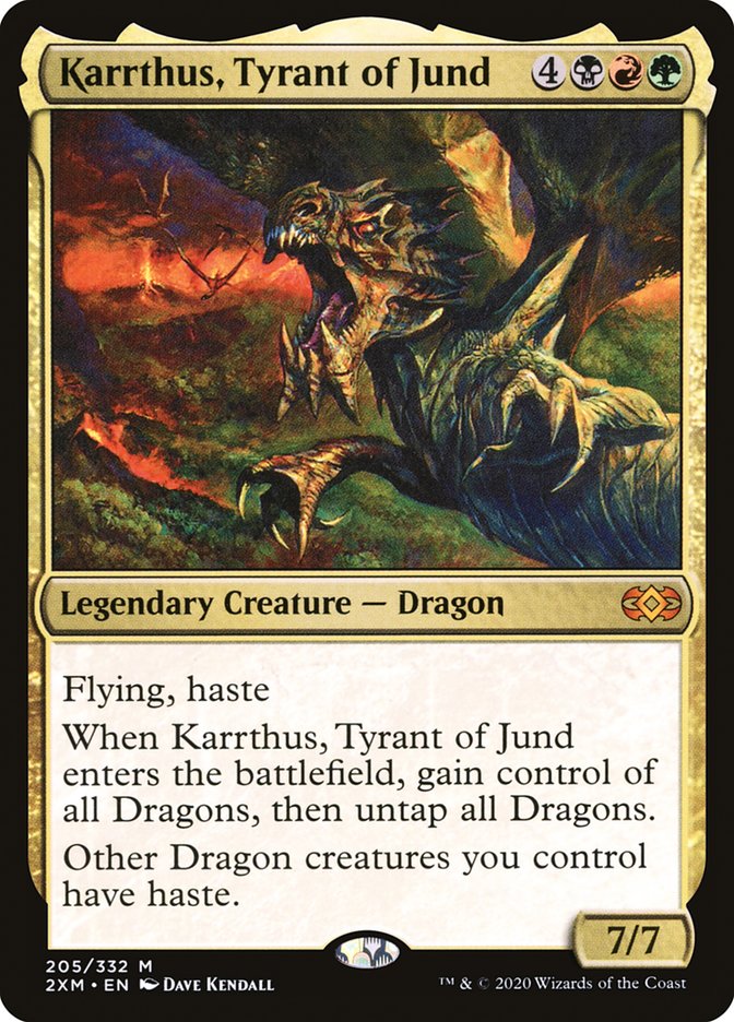 Karrthus, Tyrant of Jund [Double Masters] | Odin's Place