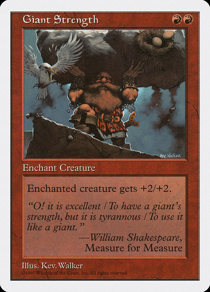 Giant Strength (233) [Fifth Edition] | Odin's Place