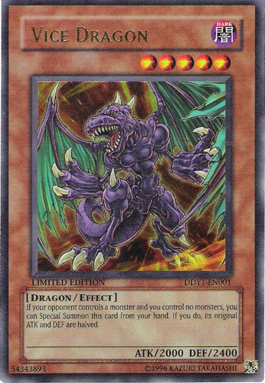 Vice Dragon (Promo) [DDY1-EN001] Ultra Rare | Odin's Place