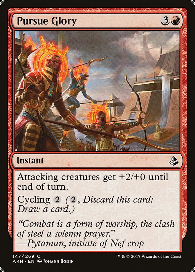 Pursue Glory (147) [Amonkhet] | Odin's Place