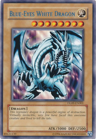 Blue-Eyes White Dragon (Silver) [DL09-EN001] Rare | Odin's Place