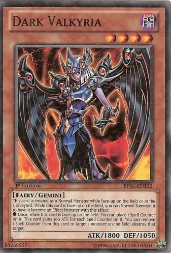 Dark Valkyria [BP01-EN152] Starfoil Rare | Odin's Place