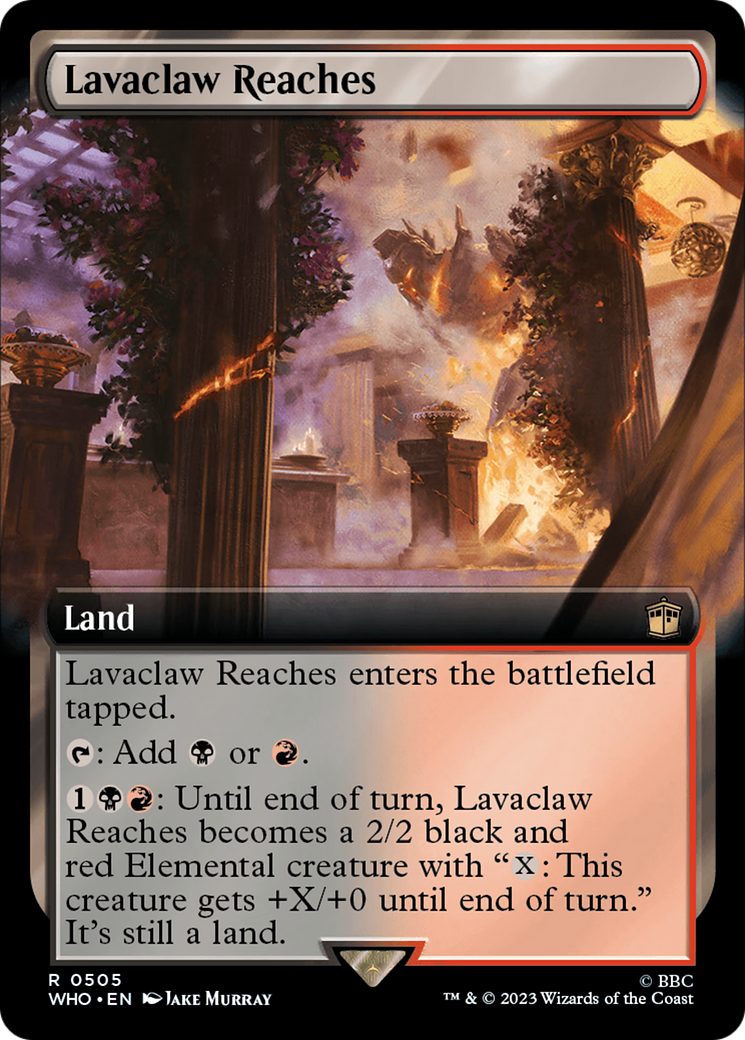 Lavaclaw Reaches (Extended Art) [Doctor Who] | Odin's Place