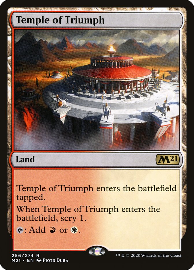 Temple of Triumph [Core Set 2021] | Odin's Place