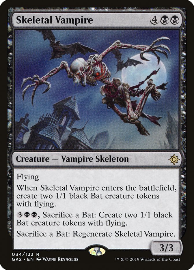 Skeletal Vampire (34) [Ravnica Allegiance Guild Kit] | Odin's Place
