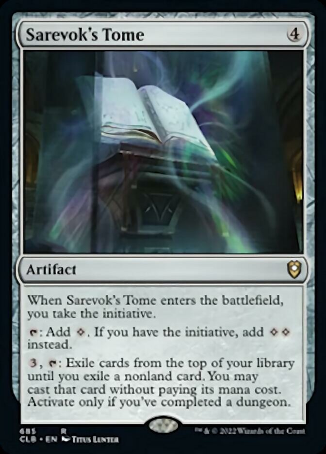 Sarevok's Tome [Commander Legends: Battle for Baldur's Gate] | Odin's Place