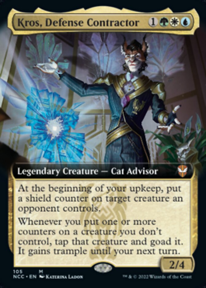 Kros, Defense Contractor (Extended Art) [Streets of New Capenna Commander] | Odin's Place