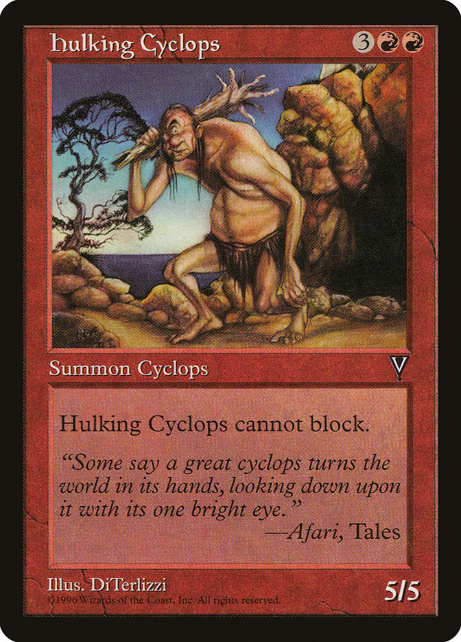 Hulking Cyclops (84) [Visions] | Odin's Place