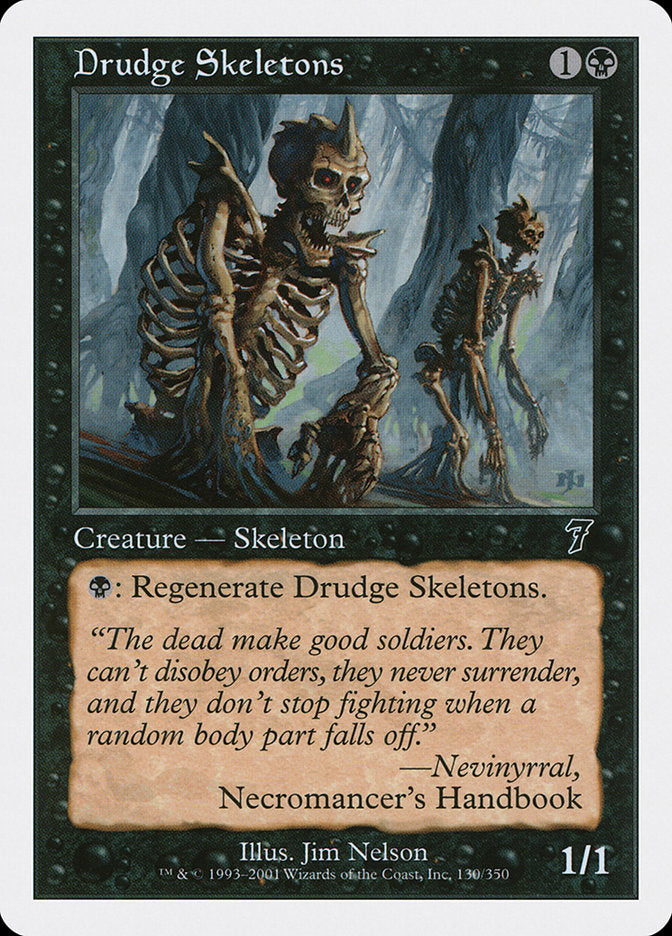 Drudge Skeletons (130) [Seventh Edition] | Odin's Place