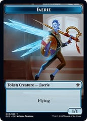 Faerie // Food (18) Double-Sided Token [Throne of Eldraine Tokens] | Odin's Place