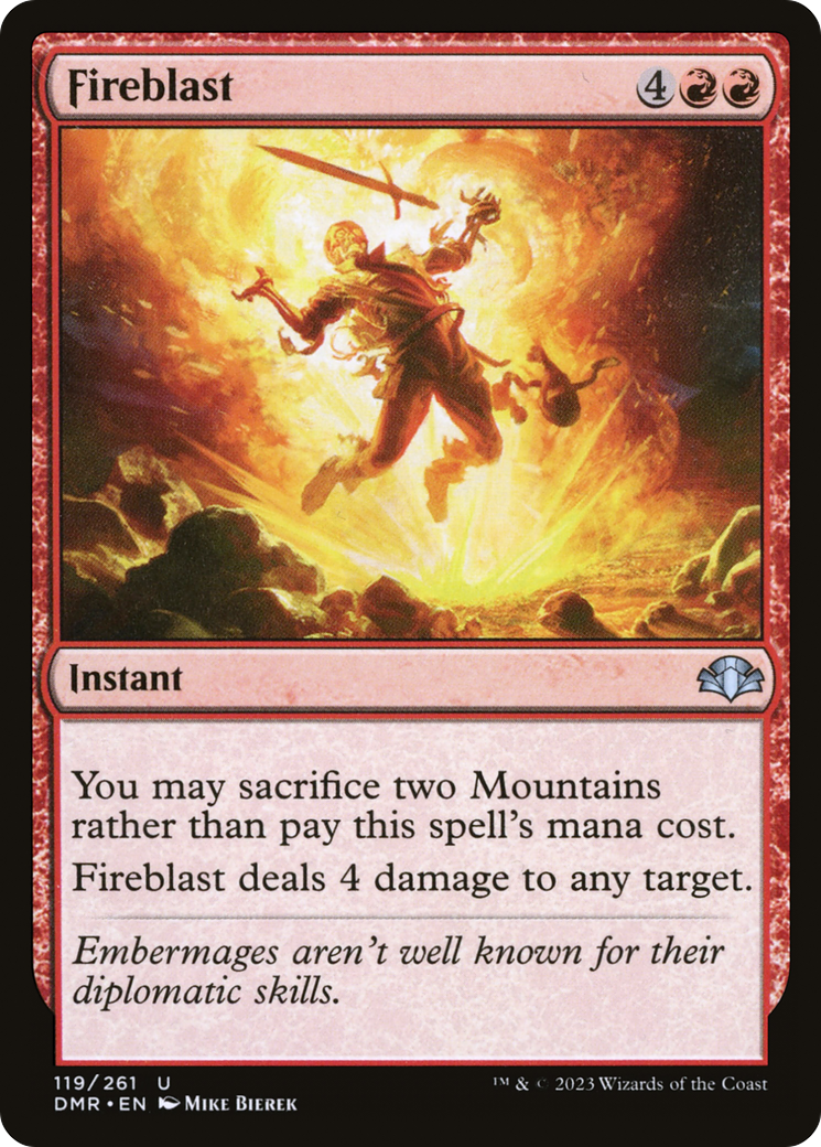 Fireblast [Dominaria Remastered] | Odin's Place