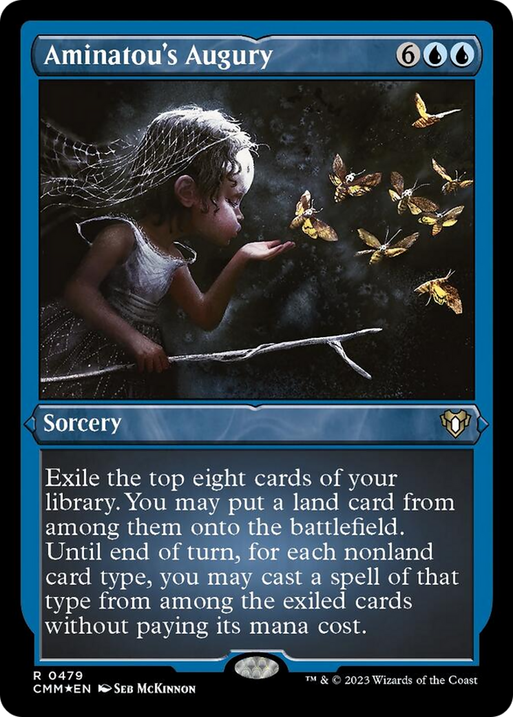 Aminatou's Augury (Foil Etched) [Commander Masters] | Odin's Place