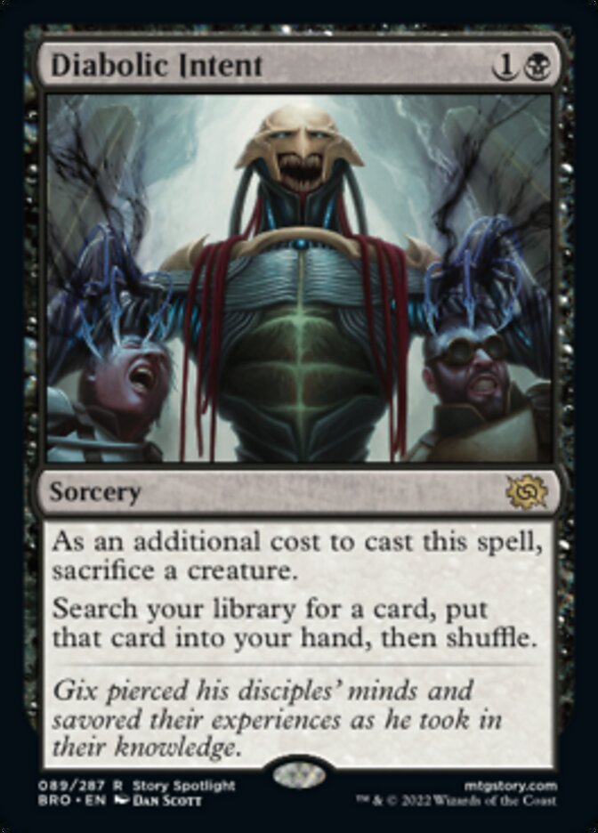 Diabolic Intent [The Brothers' War] | Odin's Place