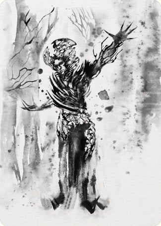 Rustvine Cultivator Art Card [Phyrexia: All Will Be One Art Series] | Odin's Place