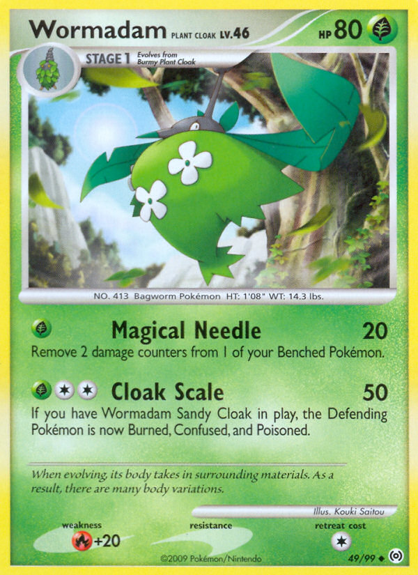 Wormadam Plant Cloak (49/99) [Platinum: Arceus] | Odin's Place