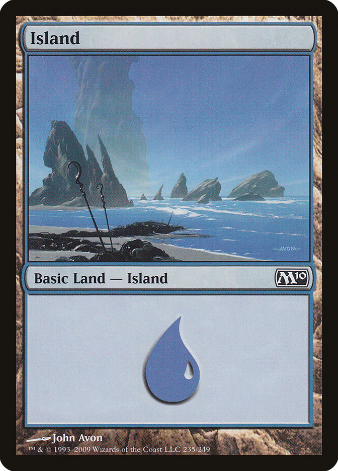 Island (235) [Magic 2010] | Odin's Place