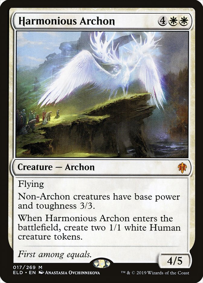 Harmonious Archon [Throne of Eldraine] | Odin's Place
