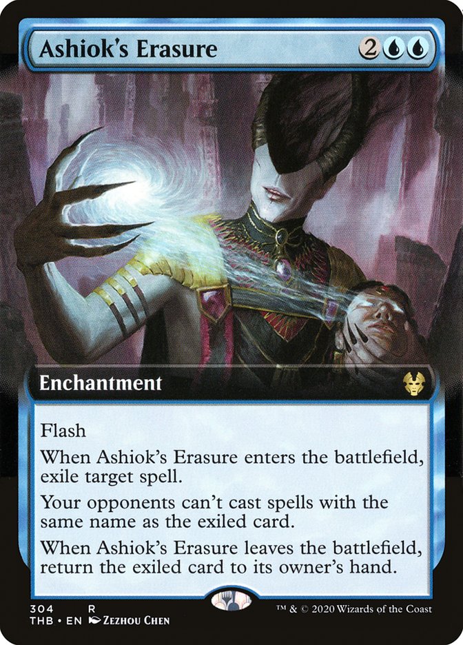 Ashiok's Erasure (Extended Art) [Theros Beyond Death] | Odin's Place