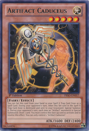 Artifact Caduceus [PRIO-EN017] Rare | Odin's Place