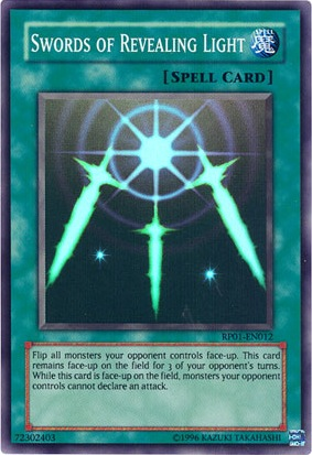 Swords of Revealing Light [RP01-EN012] Super Rare | Odin's Place