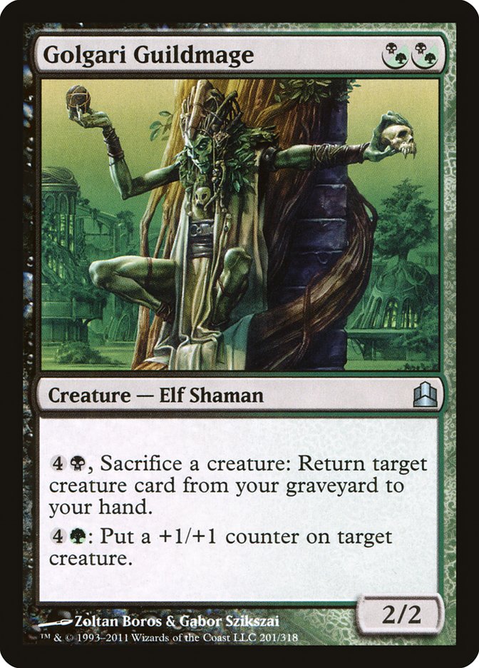 Golgari Guildmage (201) [Commander 2011] | Odin's Place