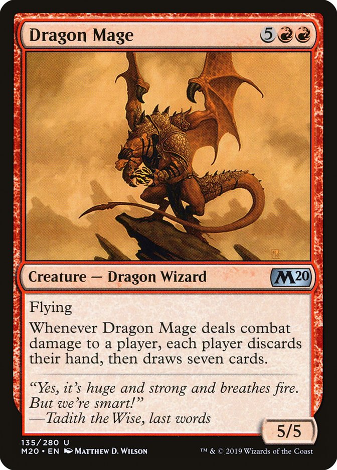 Dragon Mage [Core Set 2020] | Odin's Place