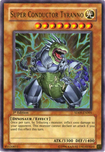 Super Conductor Tyranno [SD09-EN001] Ultra Rare | Odin's Place